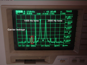 1450Hz2000Hztones