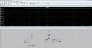 ALC low pass step response